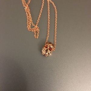Dainty Skull Necklace